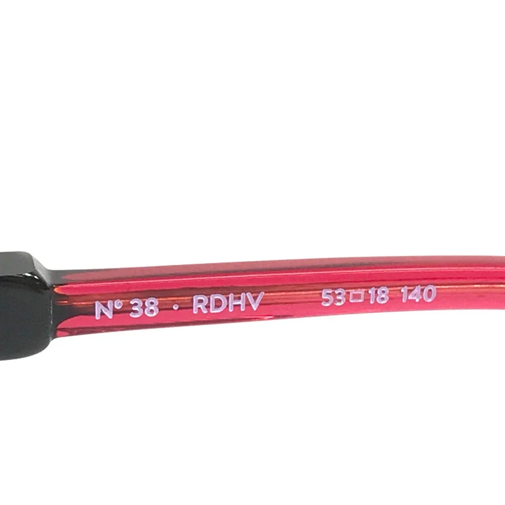 Etnia Barcelona Eyeglasses Frames CHROMA N38 RDHV Red Havana Fuchsia 55-18-140
